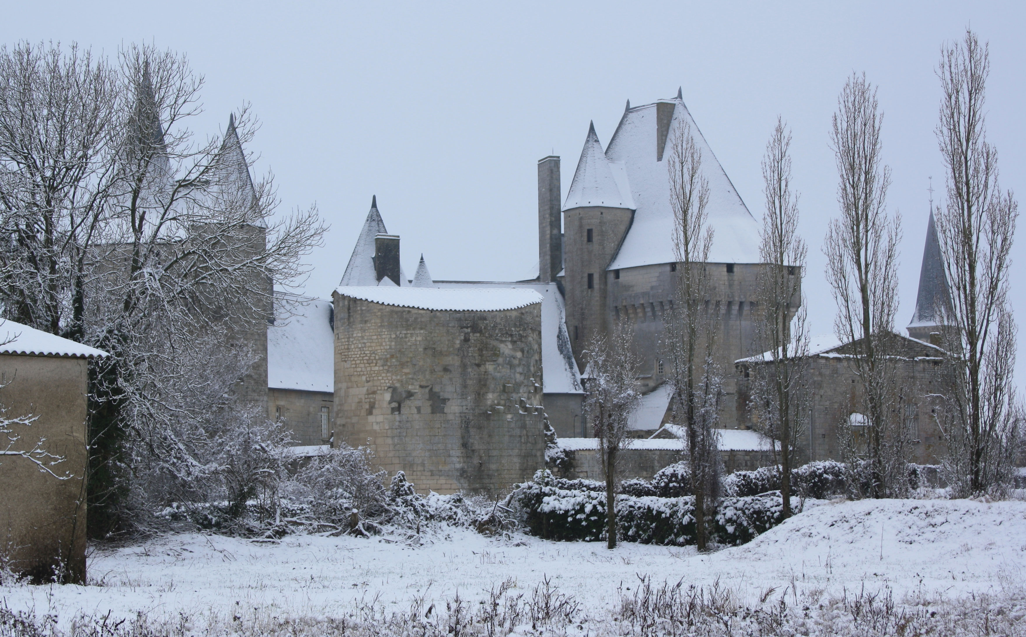 côté ouest sous la neige